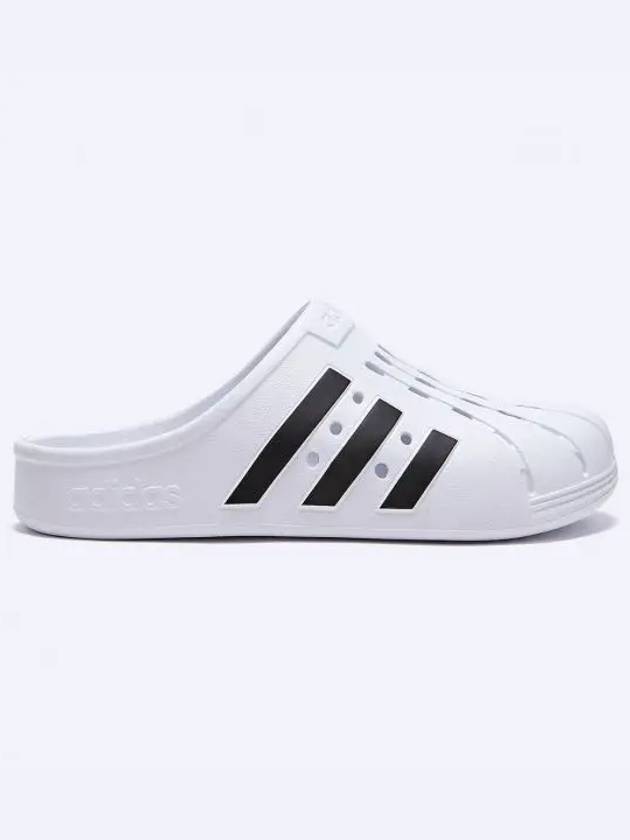 Adilette Clog Slippers White - ADIDAS - BALAAN 2