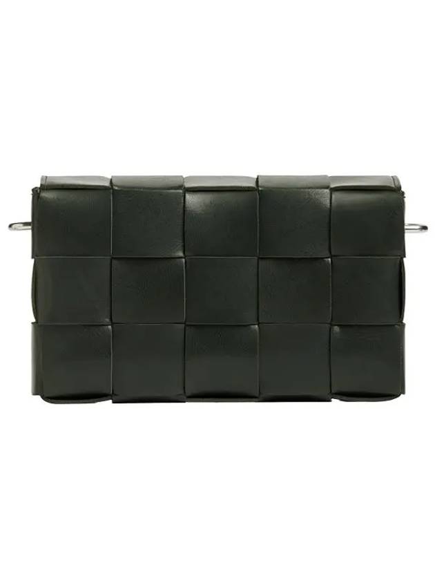 Cassette Versatile Strap Cross Bag Dark Green - BOTTEGA VENETA - BALAAN 4