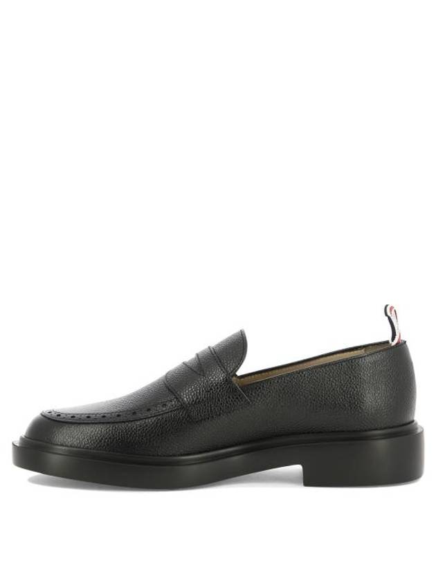 Lightweight Sole Penny Loafer Black - THOM BROWNE - BALAAN 4