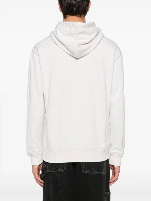 Matte Logo Print Hoodie Ecru - ISABEL MARANT - BALAAN 5