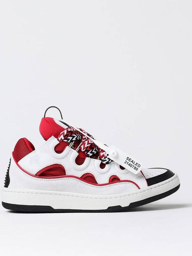 Sneakers Curb Lanvin in nabuk e mesh - LANVIN - BALAAN 1