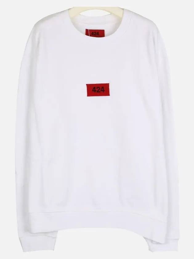 Saisa Red Embroidered Logo Sweatshirt CPSS200064 - 424 - BALAAN 3