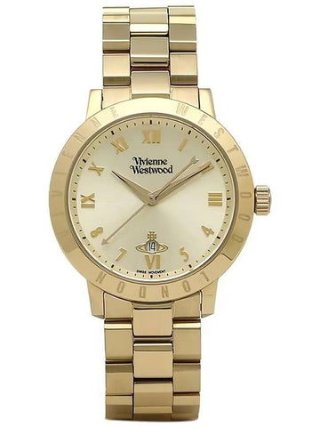 Women's Bloomsbury Metal Watch Gold - VIVIENNE WESTWOOD - BALAAN 1