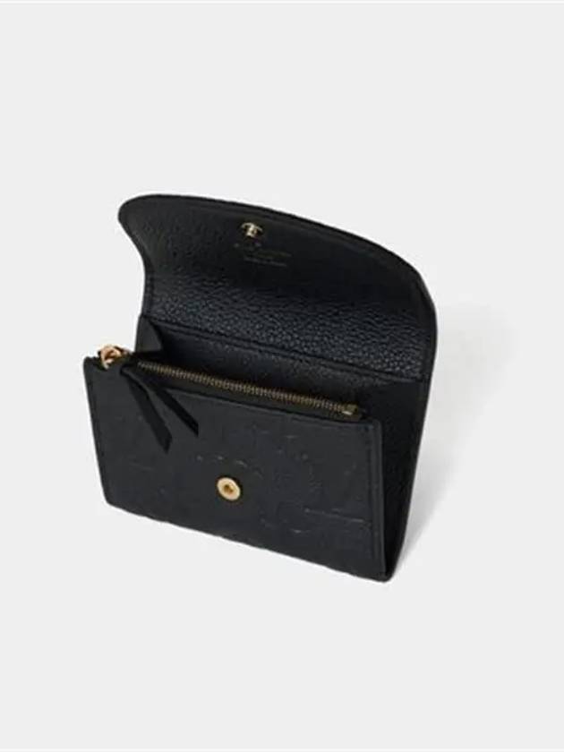 Rosalie Monogram Coin Purse Black - LOUIS VUITTON - BALAAN 4