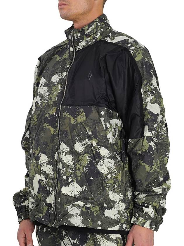 Marcelo Burlon Camouflage-print Logo Windbreaker, Size X-Small - MARCELO BURLON - BALAAN 2