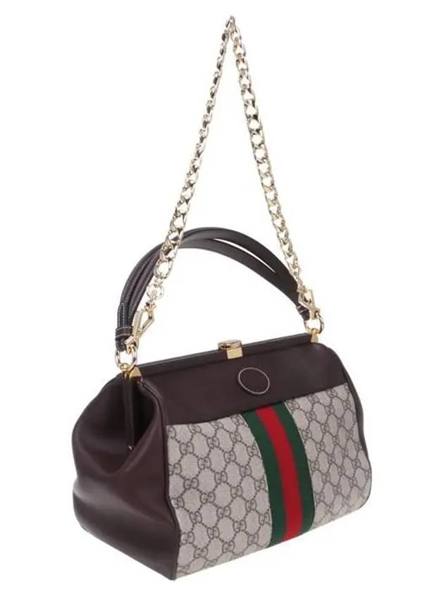 Virgo GG Supreme Canvas Tote Bag Beige Brown - GUCCI - BALAAN 3