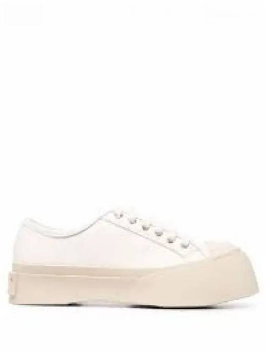 Pablo Platform Nappa Leather Low Top Sneakers Lilywhite - MARNI - BALAAN 2