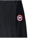 Dartmouth Crew Neck Knit Top Black - CANADA GOOSE - BALAAN 4