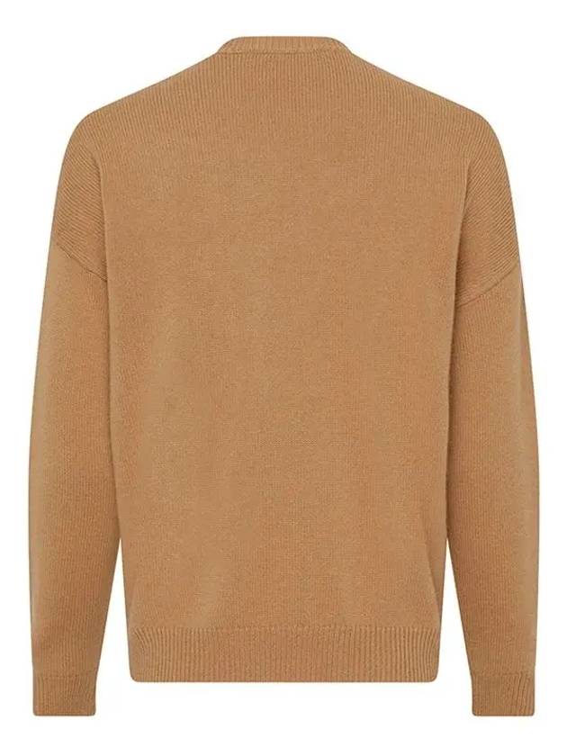 Women's Palato M Logo Knit Top Camel - MAX MARA - BALAAN 3