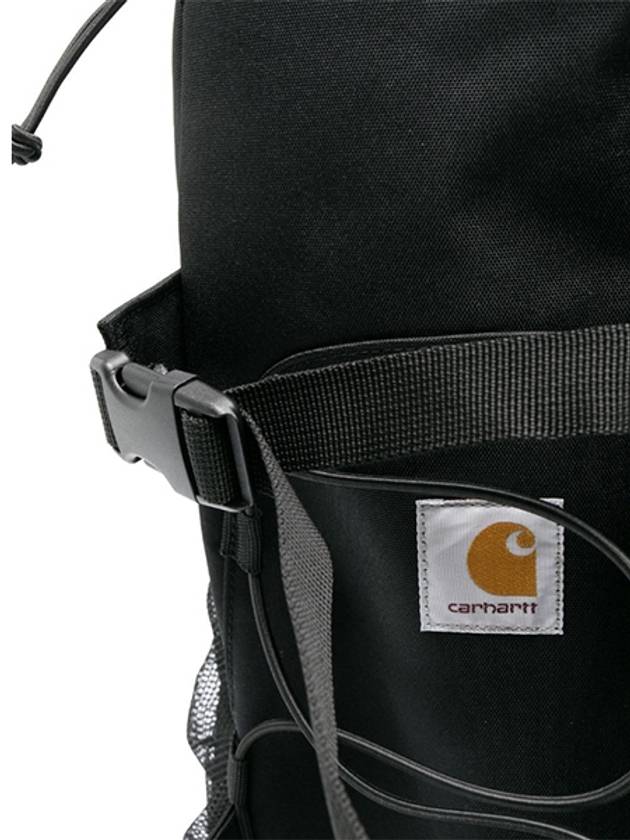 Kickflip Recycled Polyester Canvas Backpack Black - CARHARTT WIP - BALAAN 3