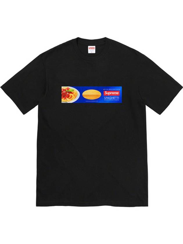 Spaghetti T shirt Black Supreme Tee - SUPREME - BALAAN 1