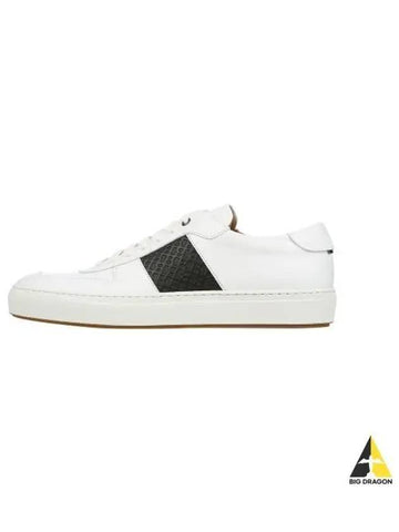 B logo pattern low top sneakers 50478616 101 - BOSS - BALAAN 1