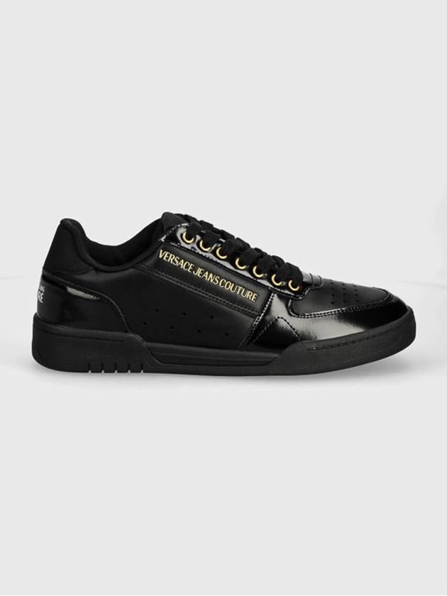 Brooklyn Low Top Sneakers Black - VERSACE - BALAAN 3