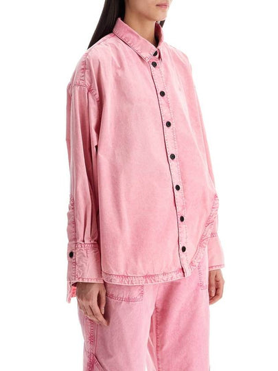 oversized pink shirt - THE ATTICO - BALAAN 2