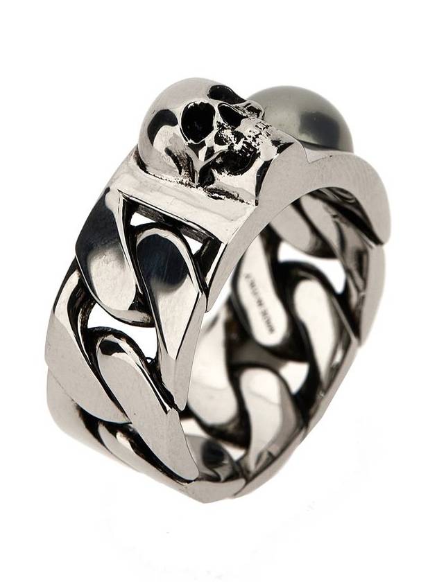 SS Ring Perla Skull 774168I170E1445 - ALEXANDER MCQUEEN - BALAAN 4