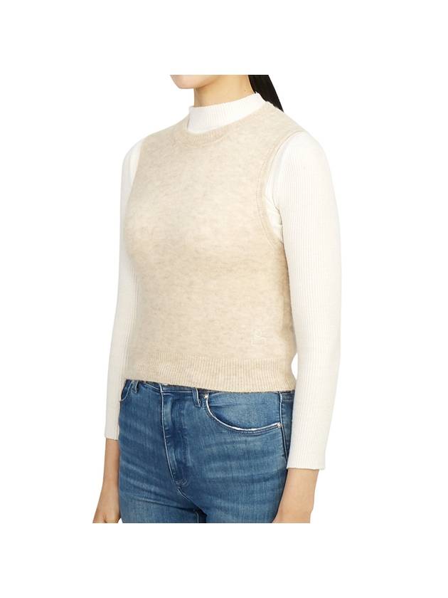 Ametis Knit Vest Beige - ISABEL MARANT - BALAAN 1