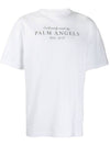 Palm Angels Logo Short Sleeve TShirt PMAA001F 19413019 0110 - PALM ANGELS - BALAAN 2