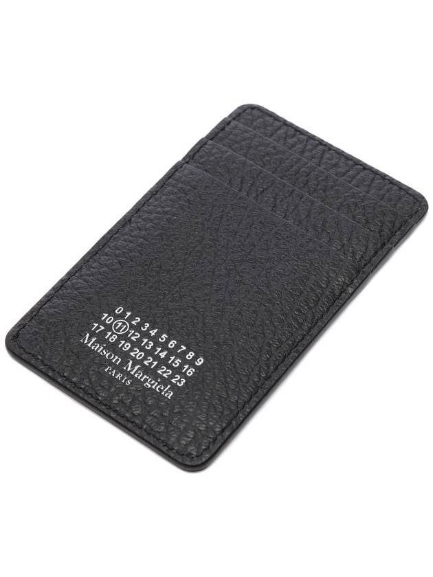 4 Stitch Leather Card Wallet Black - MAISON MARGIELA - BALAAN 7