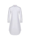 Oxford Classic Shirt Midi Dress White - THOM BROWNE - BALAAN 4