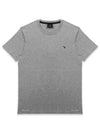 Zebra Logo Cotton Short Sleeve T-Shirt Grey - PAUL SMITH - BALAAN 3