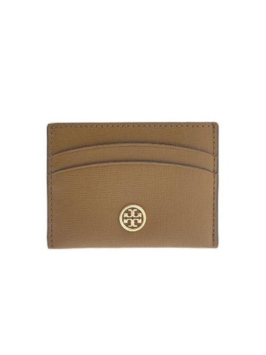 Robinson Card Wallet Brown - TORY BURCH - BALAAN 1