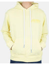 Men's Match Point Round Neck Sweatshirt Yellow - AUTRY - BALAAN 3