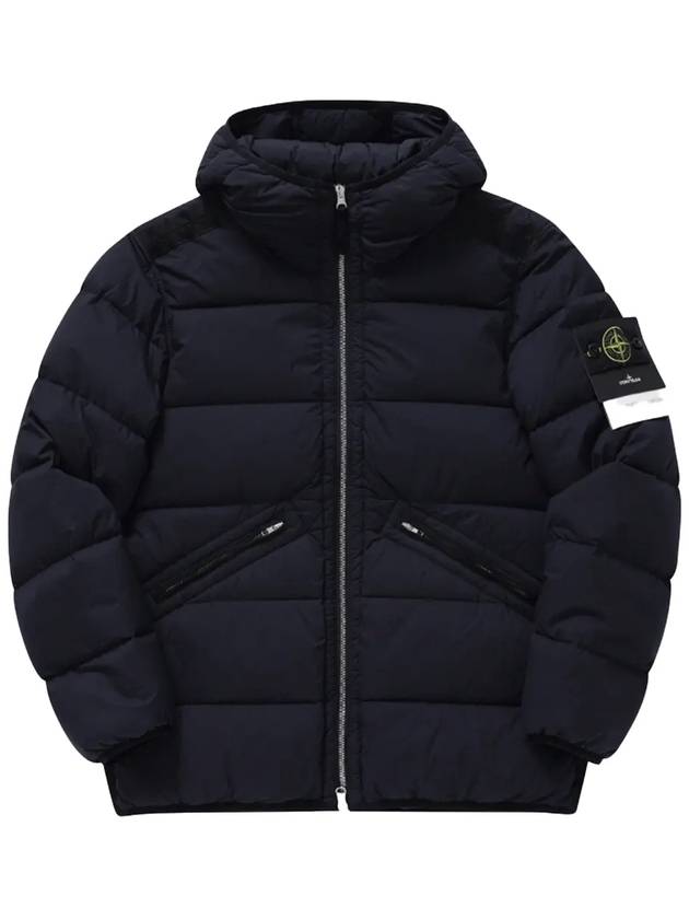 Seamless Tunnel Nylon Down Padding Navy - STONE ISLAND - BALAAN 2