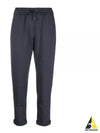 Drawstring Cropped Pants Navy - BRUNELLO CUCINELLI - BALAAN 2