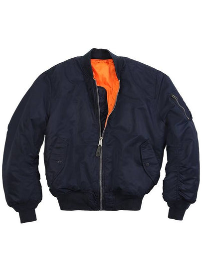 MA-1 Bomber Jacket Replica Blue - ALPHA INDUSTRIES - BALAAN 2