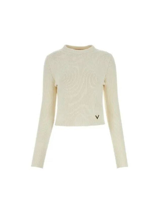 Garavani Sweater 5B3KC34I7EV A03 Beige - VALENTINO - BALAAN 2