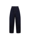 Elasticated Tech Nylon Wide Pants Navy - BOTTEGA VENETA - BALAAN 1