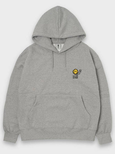 SMOKER HOODIE GRAY - STOCKHOLM SYNDROME - BALAAN 2