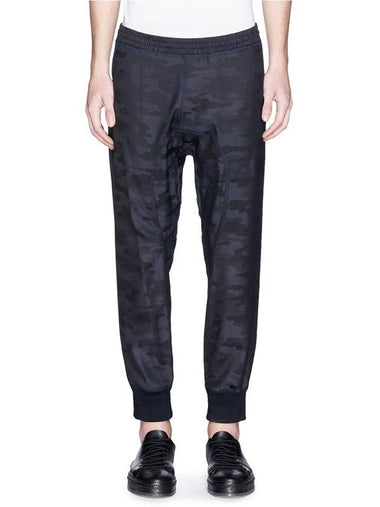 CAMOUFLAGE slouch fit JOGGING PANTS - NEIL BARRETT - BALAAN 1