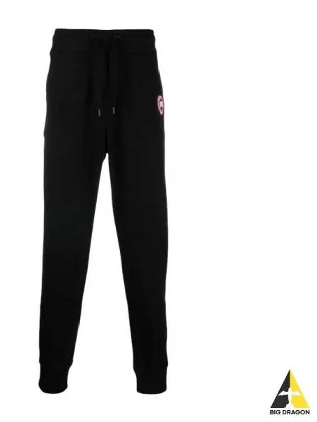 Men's Huron Logo Jogger Pants Black - CANADA GOOSE - BALAAN 2