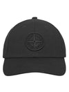 Wrap 6 Panel Ball Cap Black - STONE ISLAND - BALAAN 1