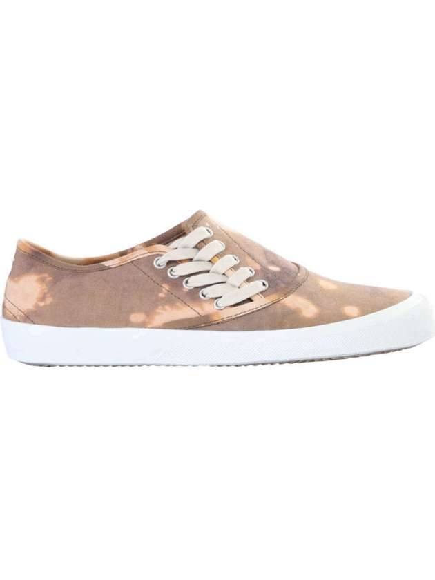 Men's Splice Low Top Sneakers Brown - MAISON MARGIELA - BALAAN 1