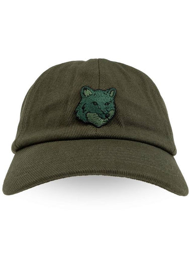 Maison Kitsuné Cap, Men's, Green - MAISON KITSUNE - BALAAN 1