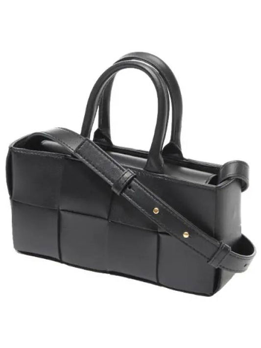 Intrecciato Lambskin Arco Tote Bag Handbag Women - BOTTEGA VENETA - BALAAN 1