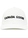 Embossed Logo Ball Cap White - CANADA GOOSE - BALAAN 3