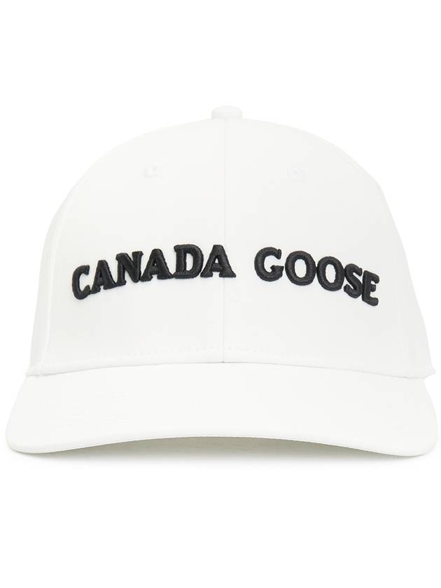 Embossed Logo Ball Cap White - CANADA GOOSE - BALAAN 3