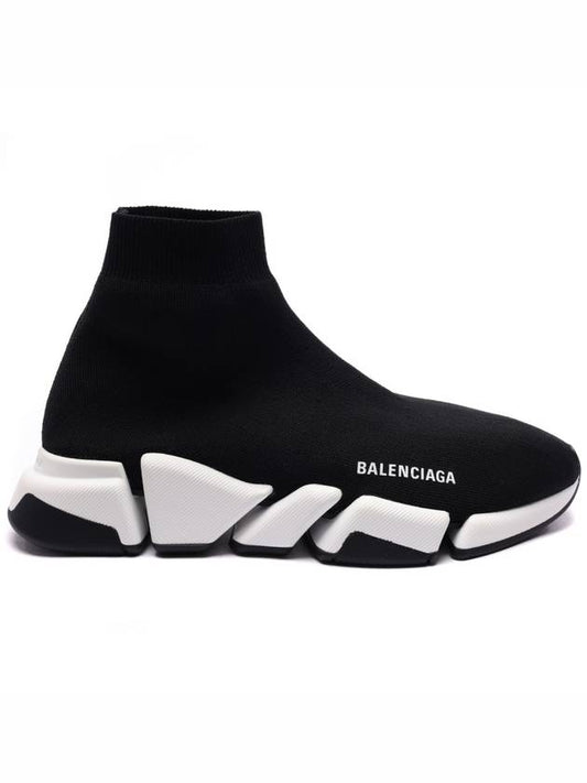 Speed 2.0 High Top Sneakers Black - BALENCIAGA - BALAAN 2