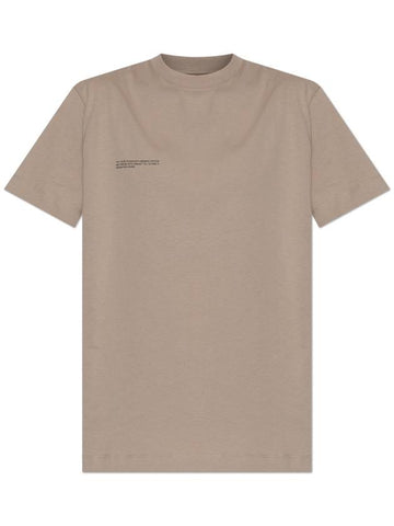 Pangaia T-shirt With Logo, Unisex, Beige - PANGAIA - BALAAN 1