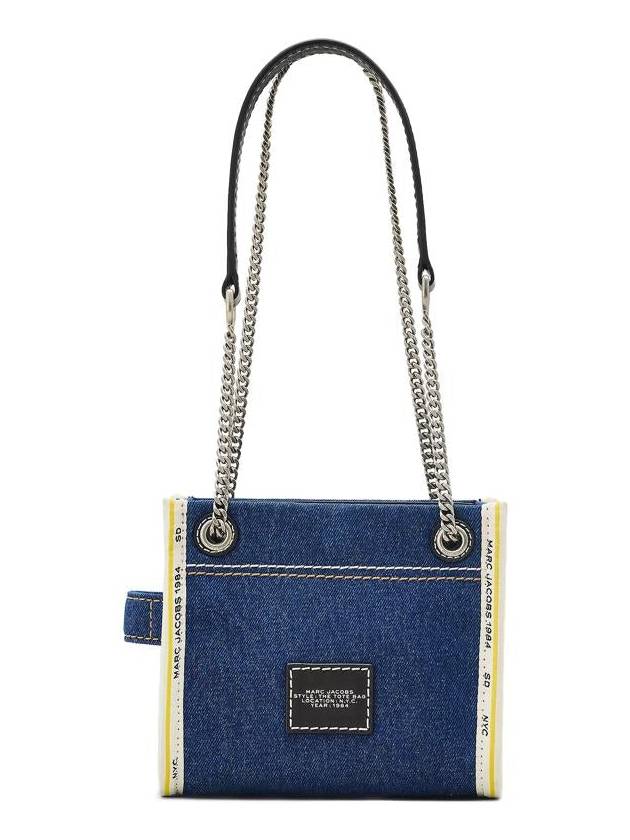 Women s Tote Bag Marc Jacobs The Denim Chain Crossbody - MARC JACOBS - BALAAN 3