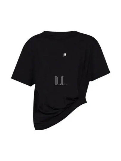 4G Motif Short Sleeve T-Shirt Black - GIVENCHY - BALAAN 2