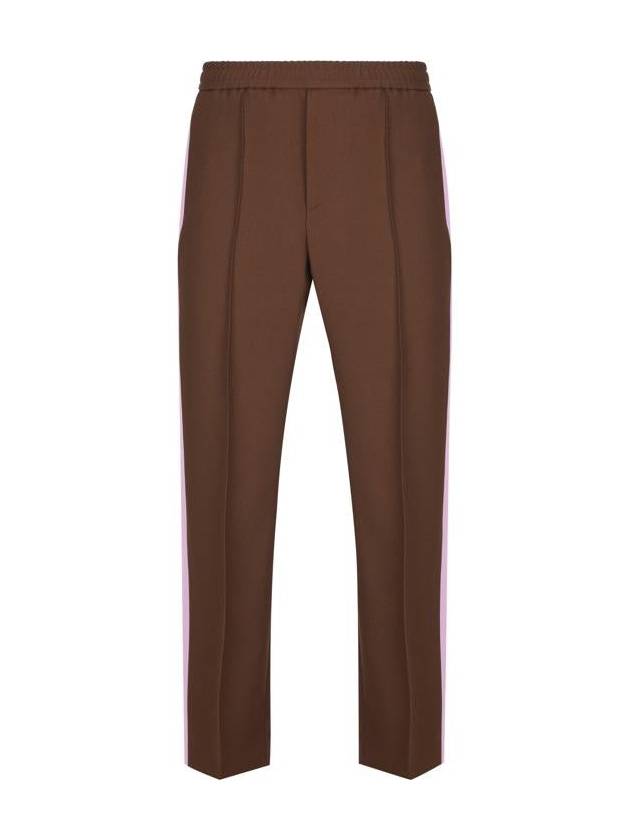 Fluid Drill Straight Pants Brown - GUCCI - BALAAN 2