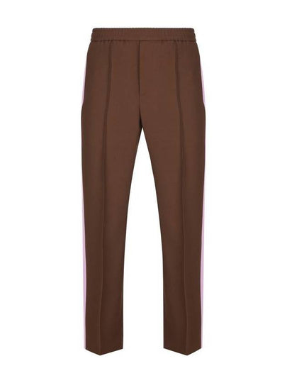 Fluid Drill Straight Pants Brown - GUCCI - BALAAN 2