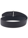 T Buckle Reversible Leather Belt Black Brown - TOM FORD - BALAAN 5