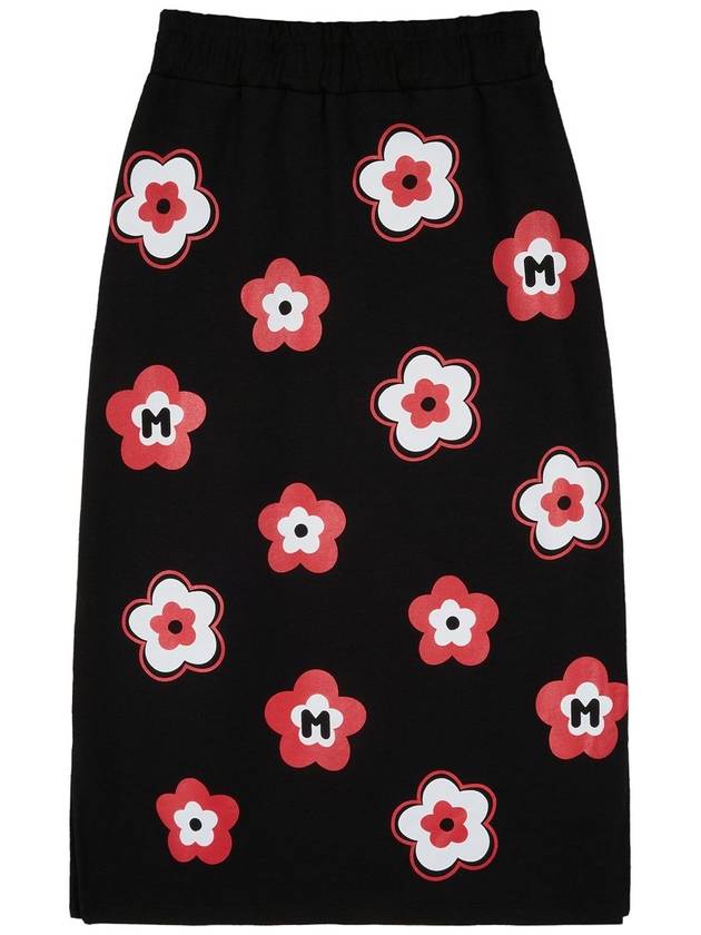 Flower H Line Skirt Black - METAPHER - BALAAN 6