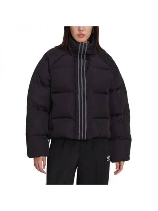 padded down jacket HM2627 black WOMENS M - ADIDAS - BALAAN 1