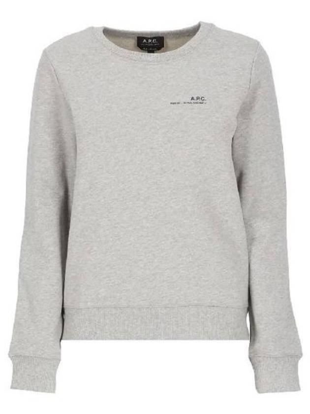 Women's Item F Sweatshirt Grey - A.P.C. - BALAAN 2